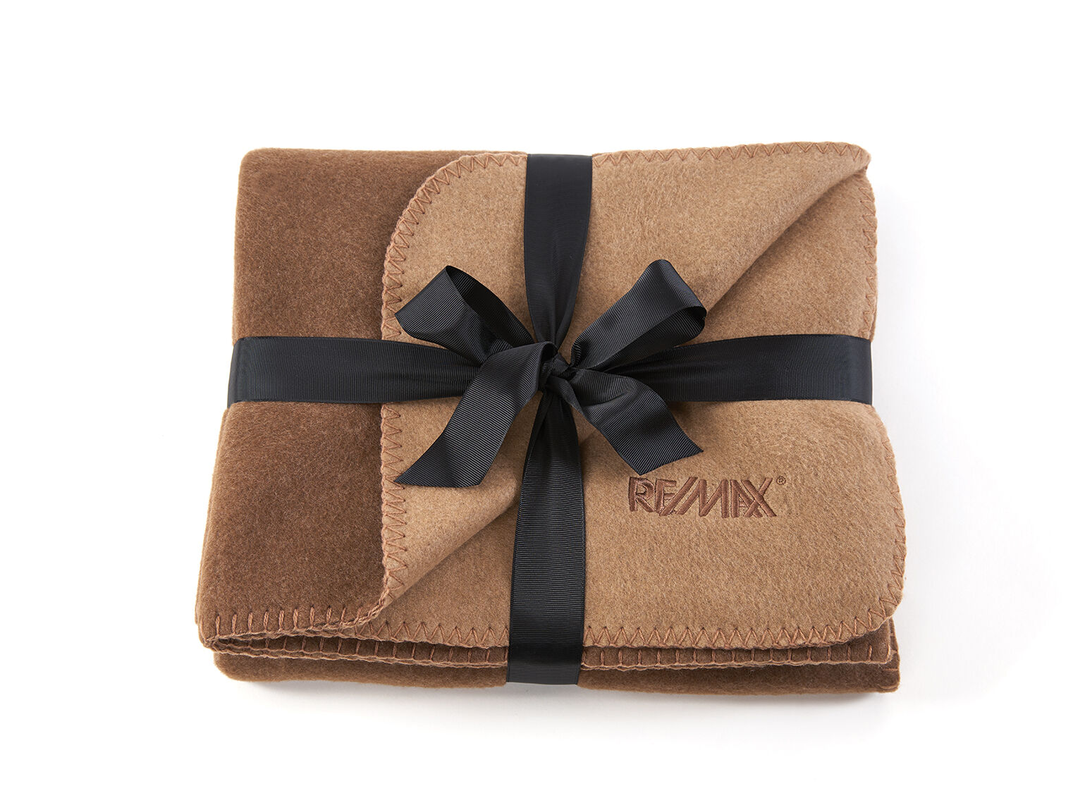 Branded Kanata Euro Throw Chocolate & Tan