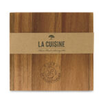 Custom Branded La Cuisine Cheese Board with Serving Set