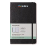 Branded Moleskine® Hard Cover Large 12-Month Weekly 2023 Planner Black