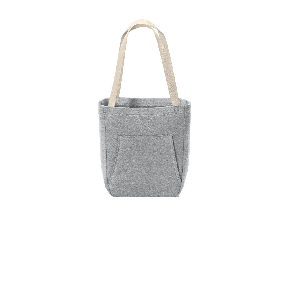 Branded Port & Company ® Core Fleece Sweatshirt Tote Athletic Heather