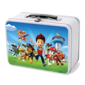 Branded Retro Lunch Box White