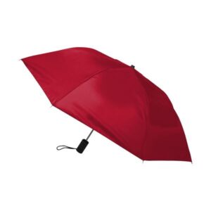 Branded ShedRain® Economy Auto Open Folding Umbrella Red