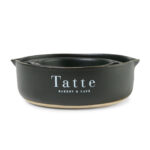 Branded Be Home® Brampton Nested Stoneware Measuring Cups Black