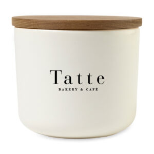 Branded Be Home® Brampton Stoneware Container – Medium White