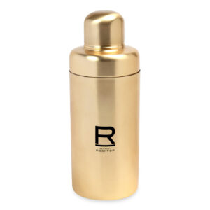 Branded Be Home® Luxe Cocktail Shaker Matte Gold