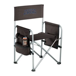 Branded Game Day Director’s Chair Black