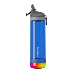 Branded HidrateSpark Pro 24oz – Straw Lid Blue