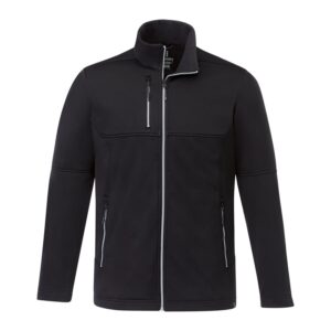 Branded Men’s JORIS Eco Softshell Jacket Black