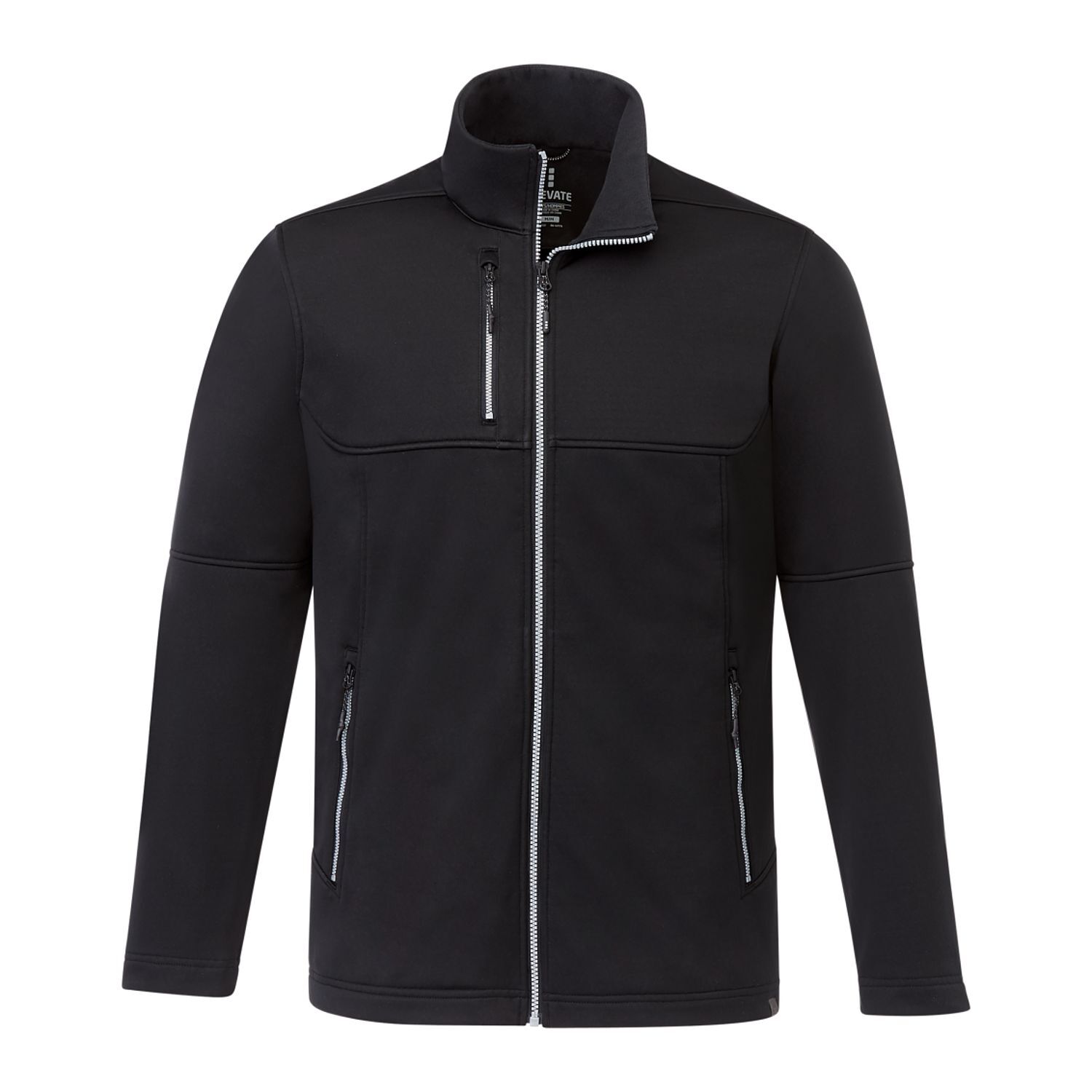 Branded Men’s JORIS Eco Softshell Jacket Black