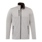 Branded Men’s JORIS Eco Softshell Jacket Silver Heather