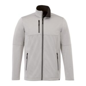 Branded Men’s JORIS Eco Softshell Jacket Silver Heather