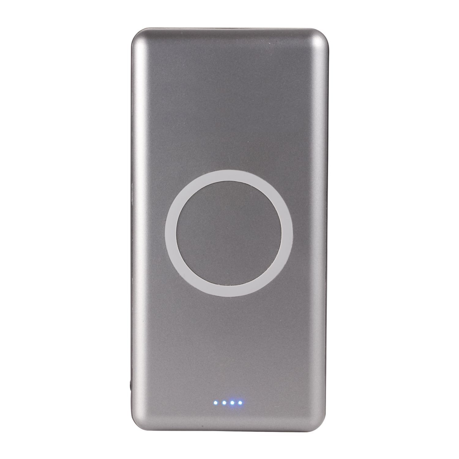 Custom Branded UL Listed Light Up Qi 10000 Wireless Power Bank