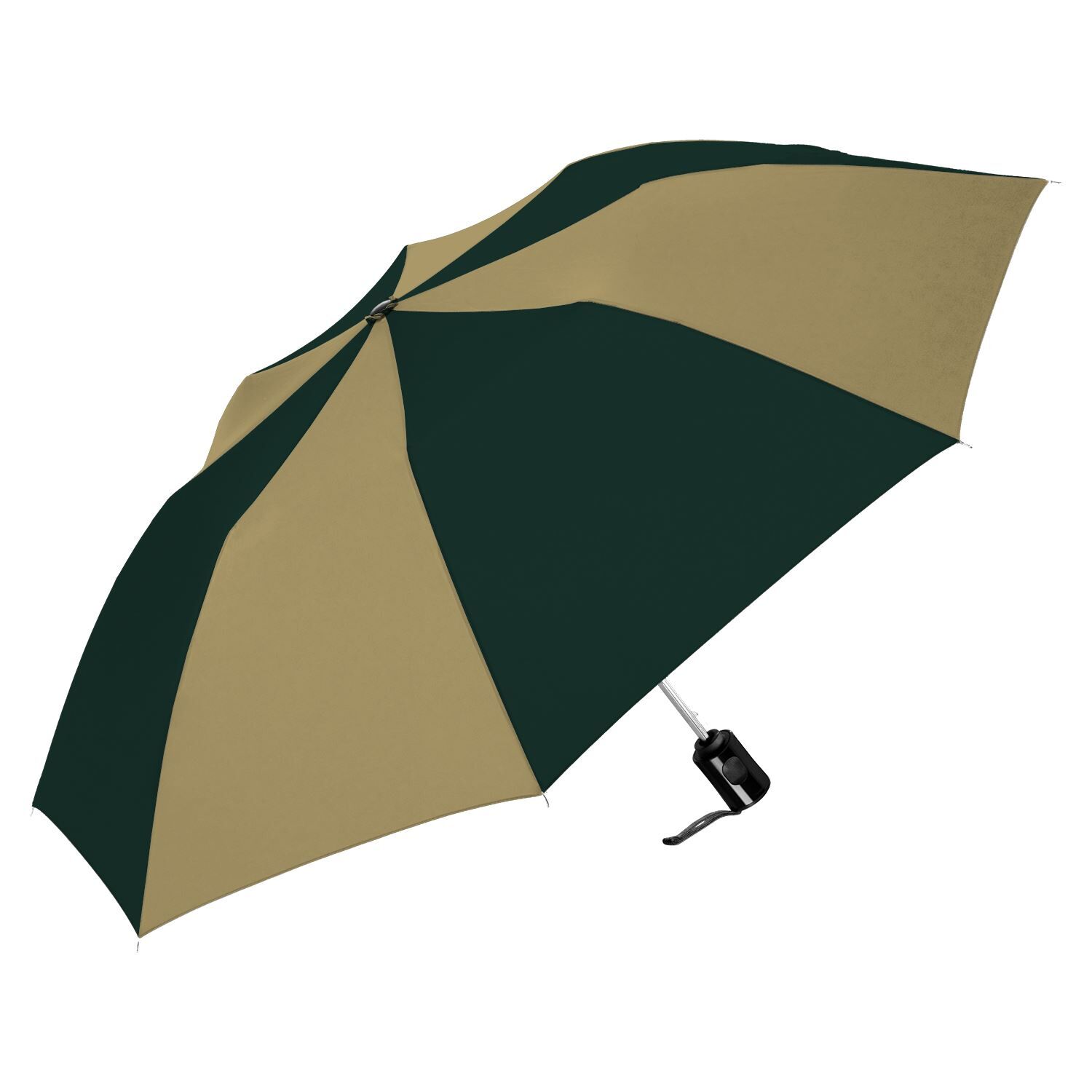 Custom Branded ShedRain Umbrellas - Navy/Khaki