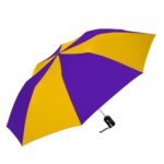 Custom Branded ShedRain Umbrellas - Navy/Gold