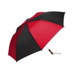 Custom Branded ShedRain Umbrellas - Black/Red