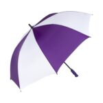 Custom Branded ShedRain Umbrellas - Purple/White