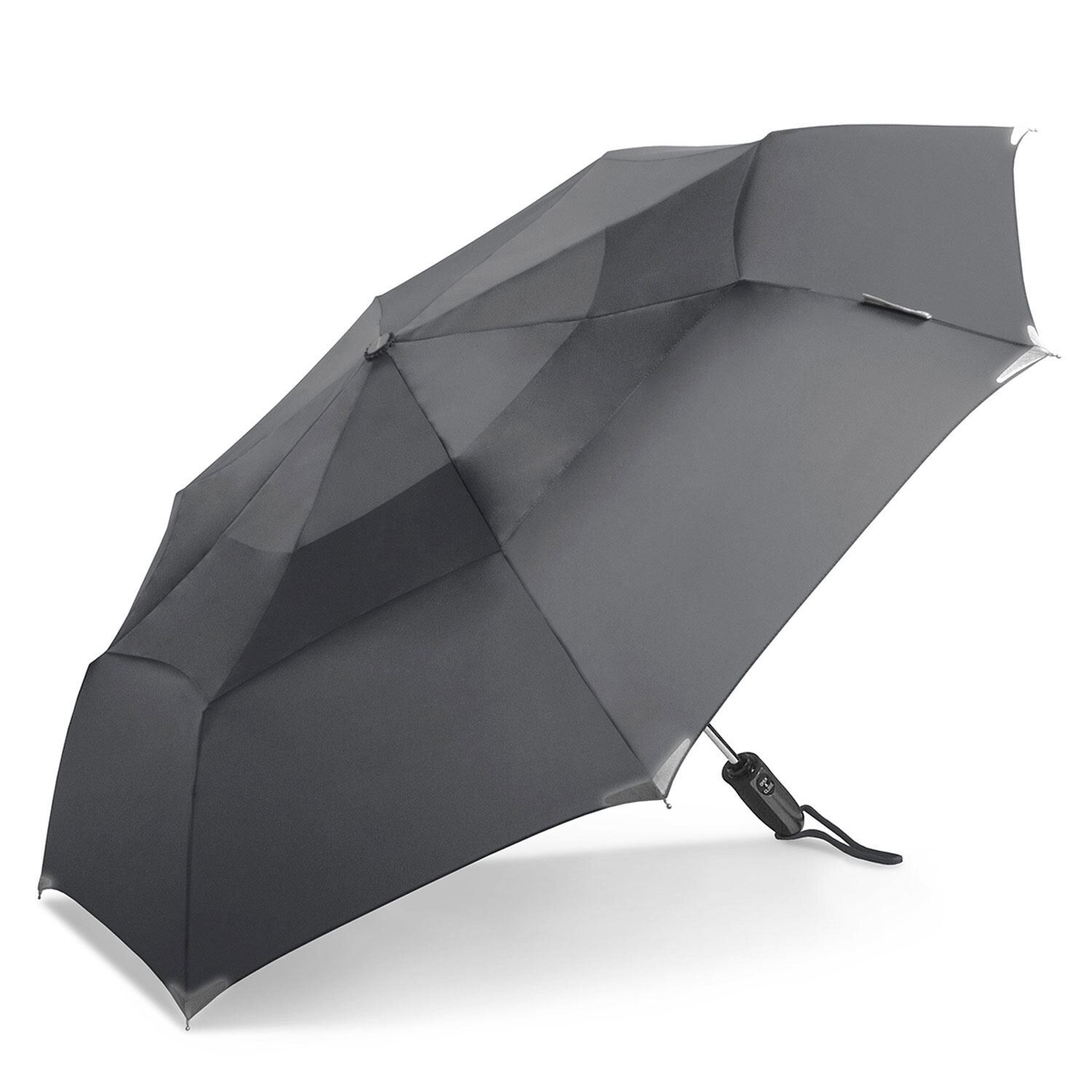 Custom Branded ShedRain Umbrellas - Charcoal