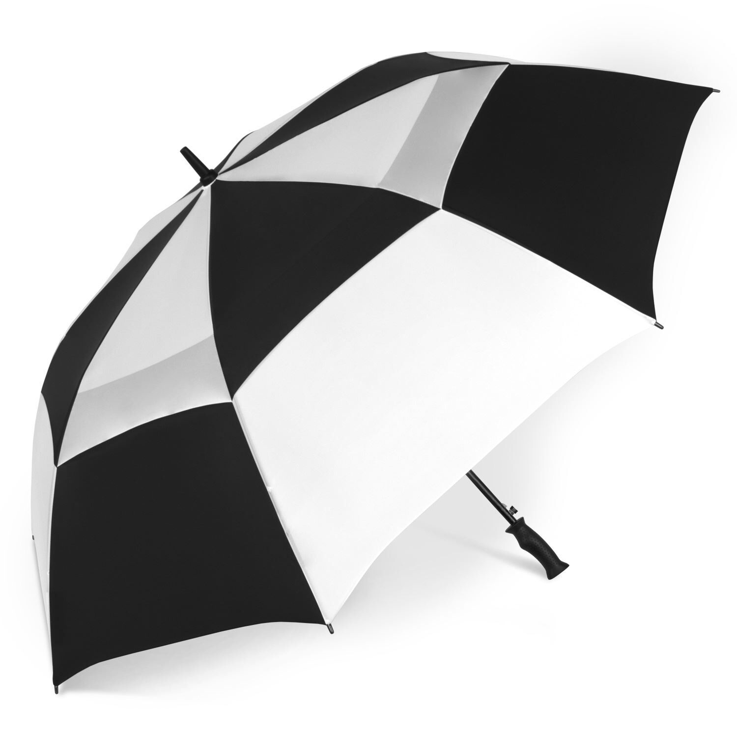 Custom Branded ShedRain Umbrellas - Black/White