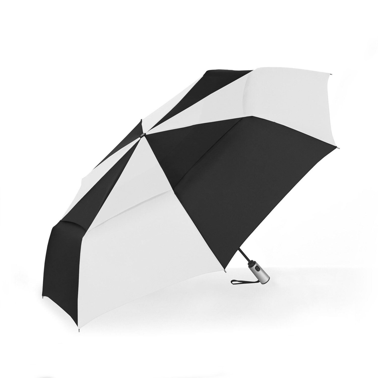 Custom Branded ShedRain Umbrellas - Black/White