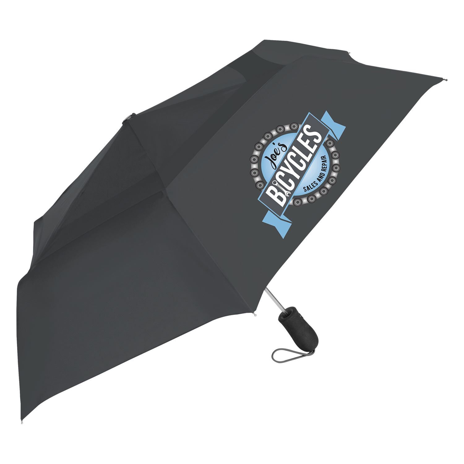 Custom Branded ShedRain Umbrellas - Charcoal