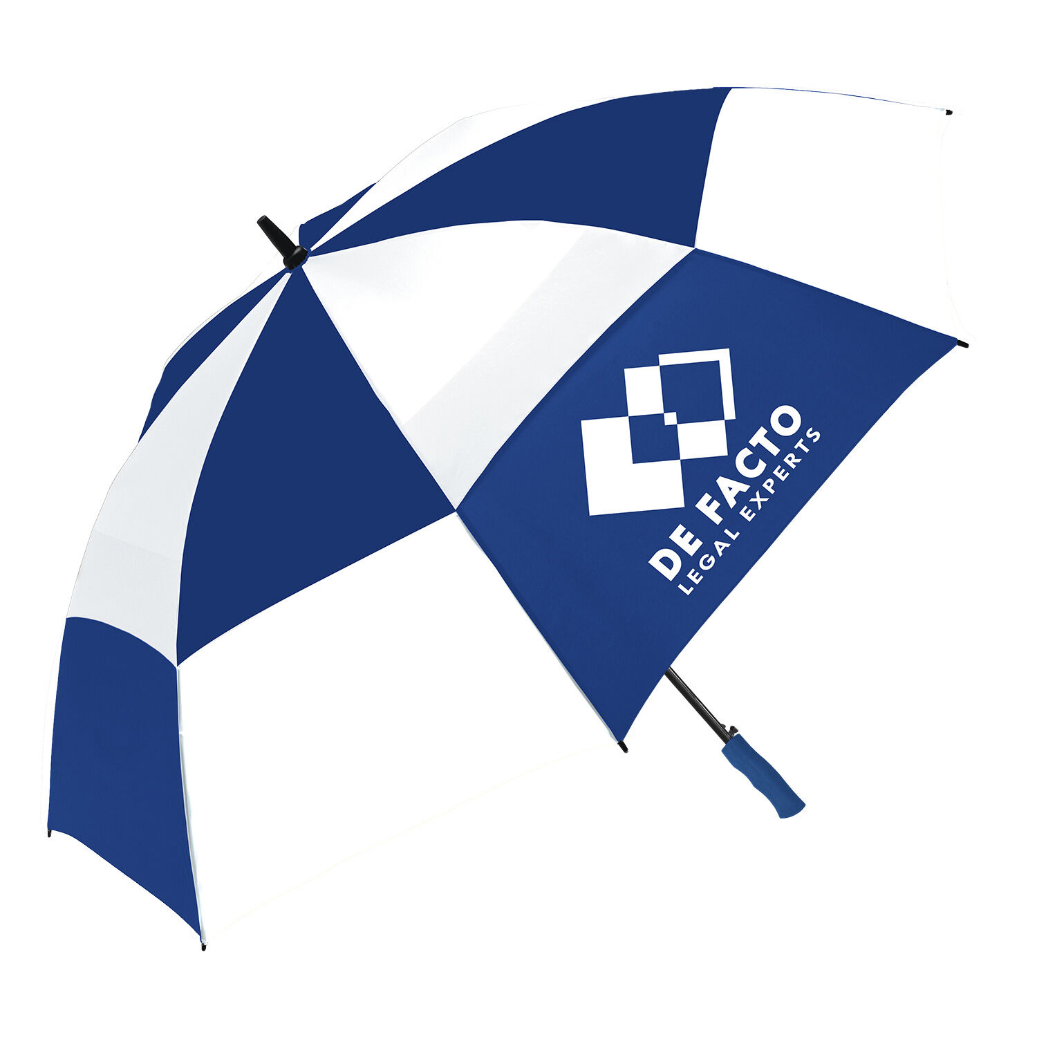 Custom Branded ShedRain Umbrellas - Royal/White