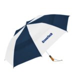 Custom Branded ShedRain Umbrellas - Navy/White