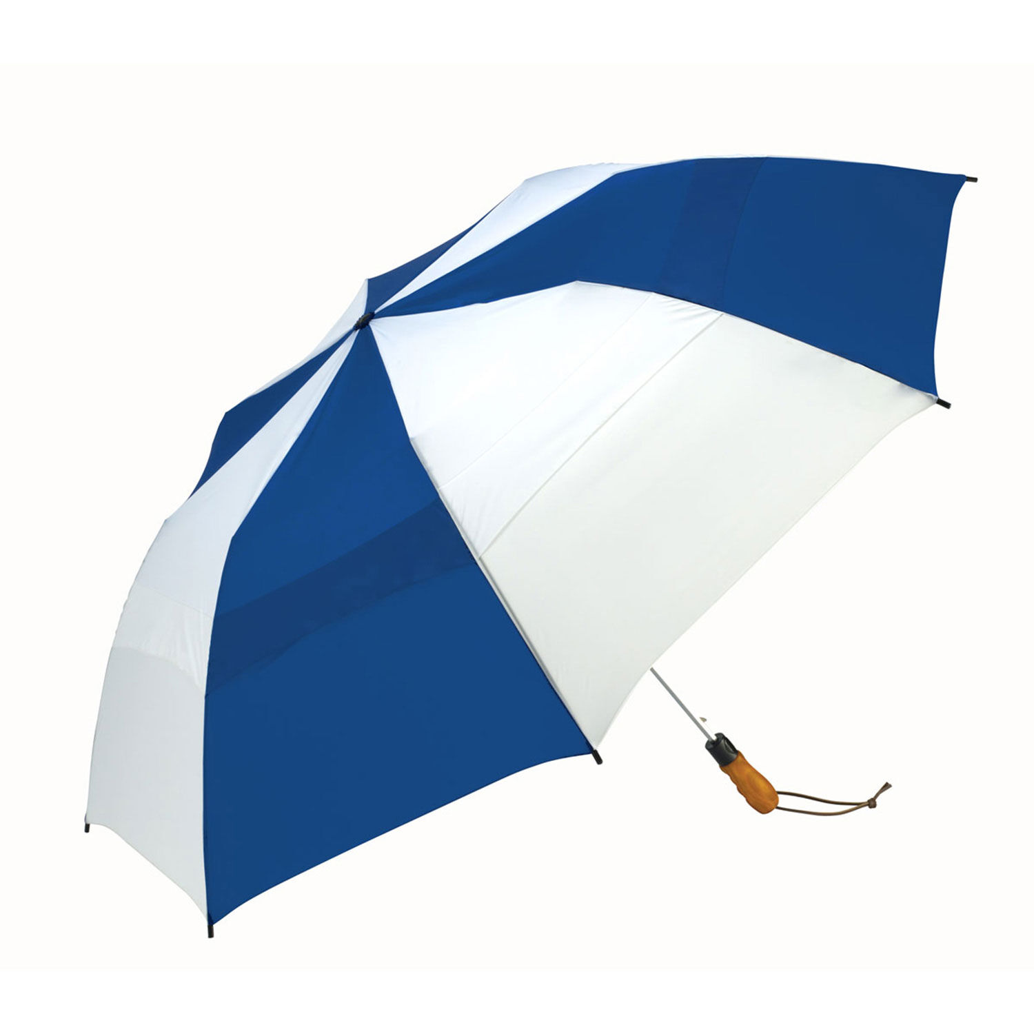 Custom Branded ShedRain Umbrellas - Royal/White