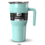 Custom Branded 40 oz Hydrapeak Roadster Tumbler - Aqua