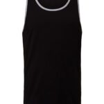 Custom Branded Bella+Canvas Tanks - Black/Athletic Heather