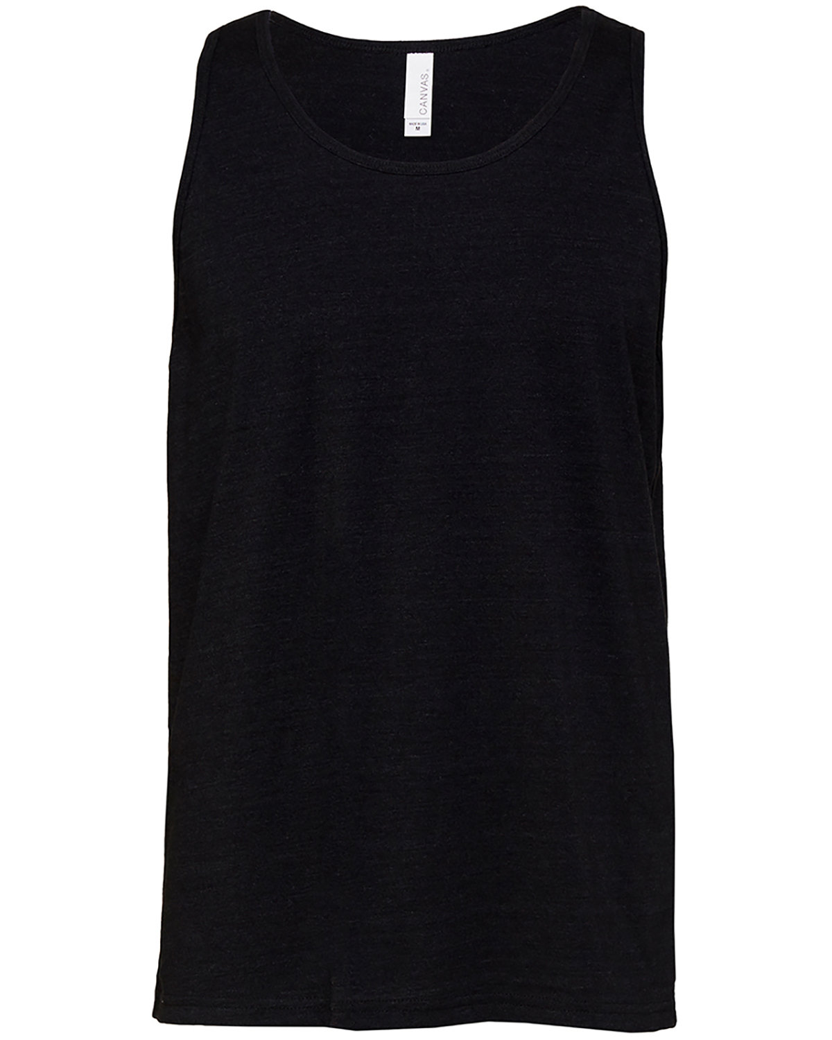 Custom Branded Bella+Canvas Tanks - Black Heather