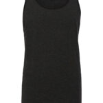 Custom Branded Bella+Canvas Tanks - Charcoal Black/Solid Black Triblend