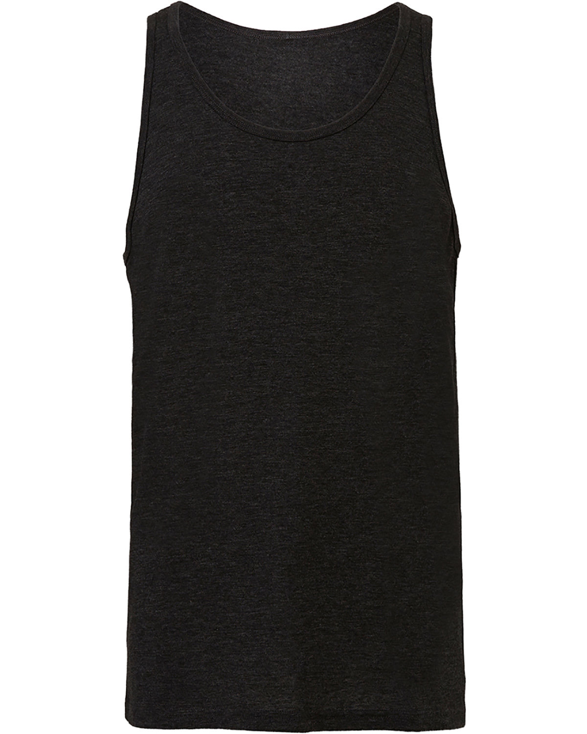 Custom Branded Bella+Canvas Tanks - Charcoal Black Triblend