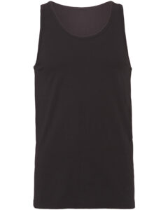 Branded Bella + Canvas Unisex Jersey Tank Dark Grey