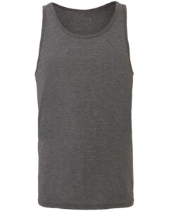 Branded Bella + Canvas Unisex Jersey Tank Deep Heather