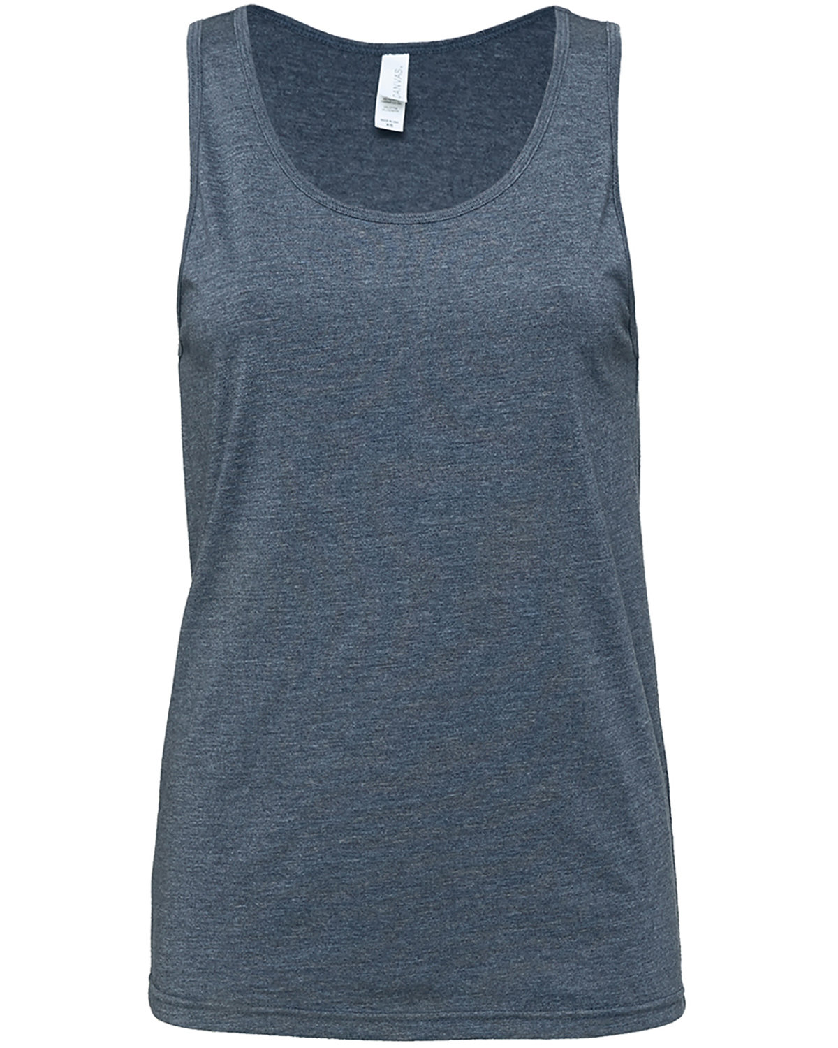 Custom Branded Bella+Canvas Tanks - Heather Navy