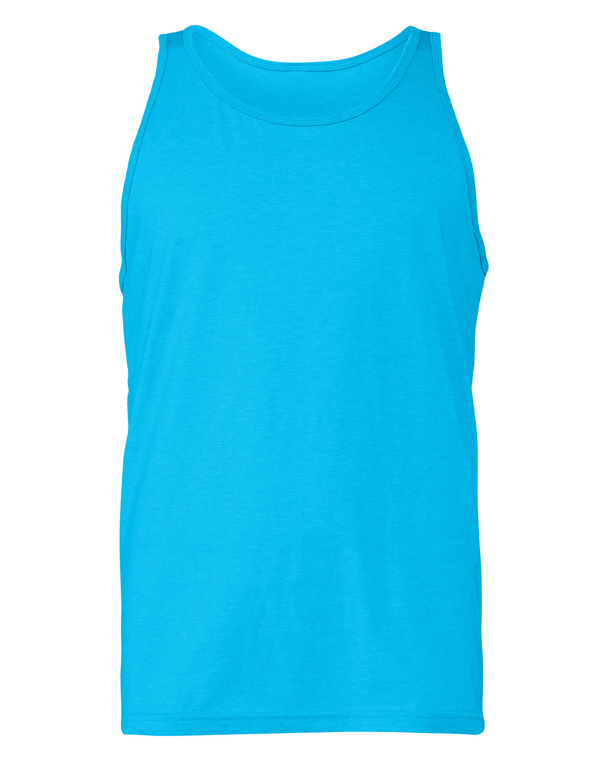 Custom Branded Bella+Canvas Tanks - Neon Blue