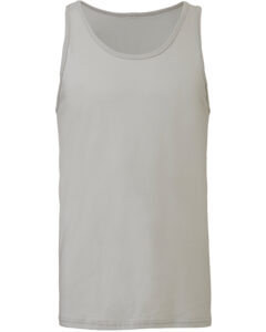 Branded Bella + Canvas Unisex Jersey Tank Silver