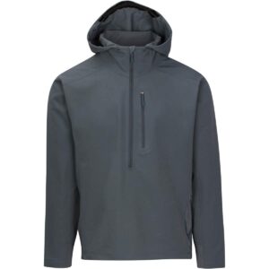 Branded Skyline Soft Shell Half Zip Grey