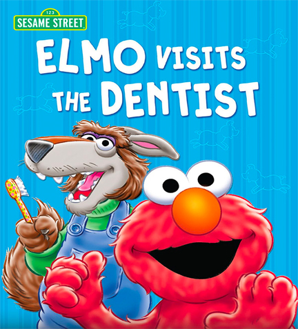 sesame street book about taking your child to the dentist