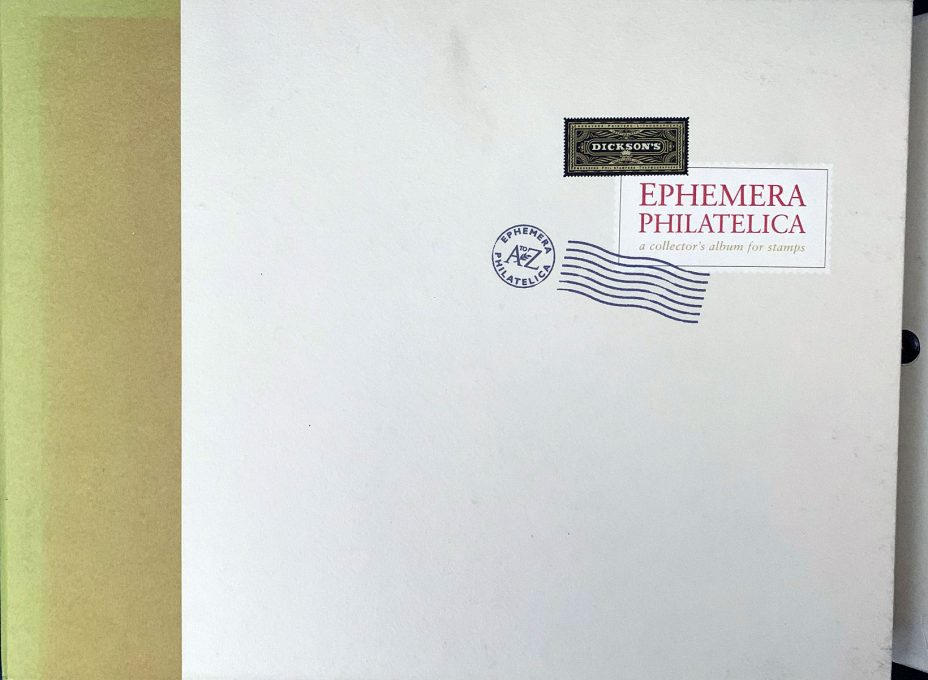 In 1998 AIGA San Francisco created a promotional project called "Ephemera Philatelica". They invited San Francisco-based designers to design stamps that referenced postal history. Martin Venezky was assigned the "G" stamp.