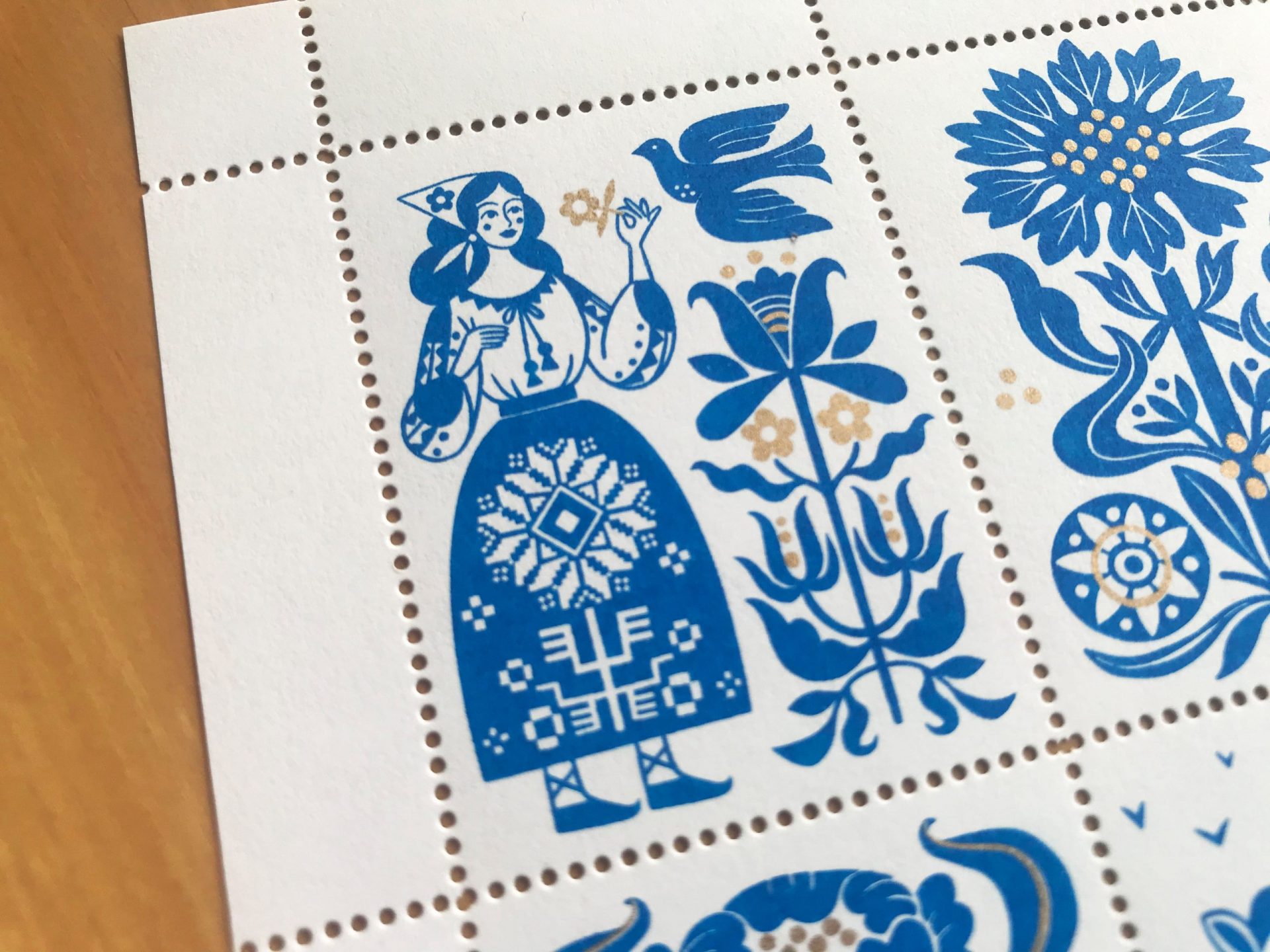 oana befort artist stamp