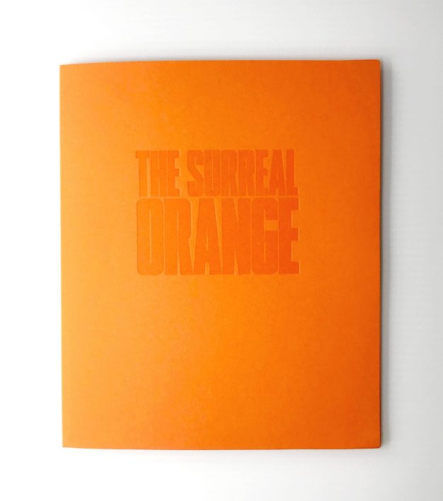 jim riswold the surreal orange stamp folio folder
