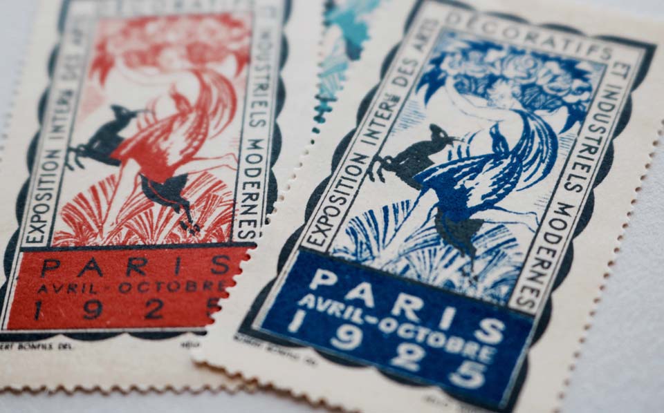 stamps paris