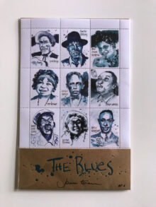 james terman the blues stamp portrait set