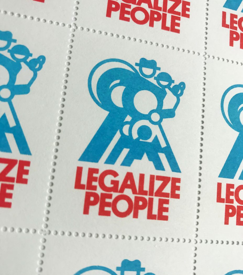 legalize people stamp detail